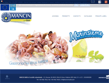 Tablet Screenshot of mancinnadia.com